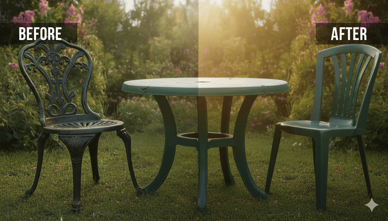 Metal & Plastic Furniture Care